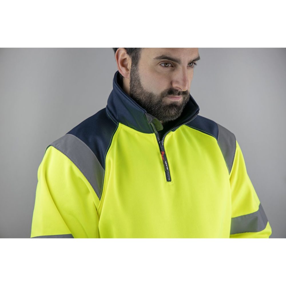 MIRE: sweat col montant HV – Image 4
