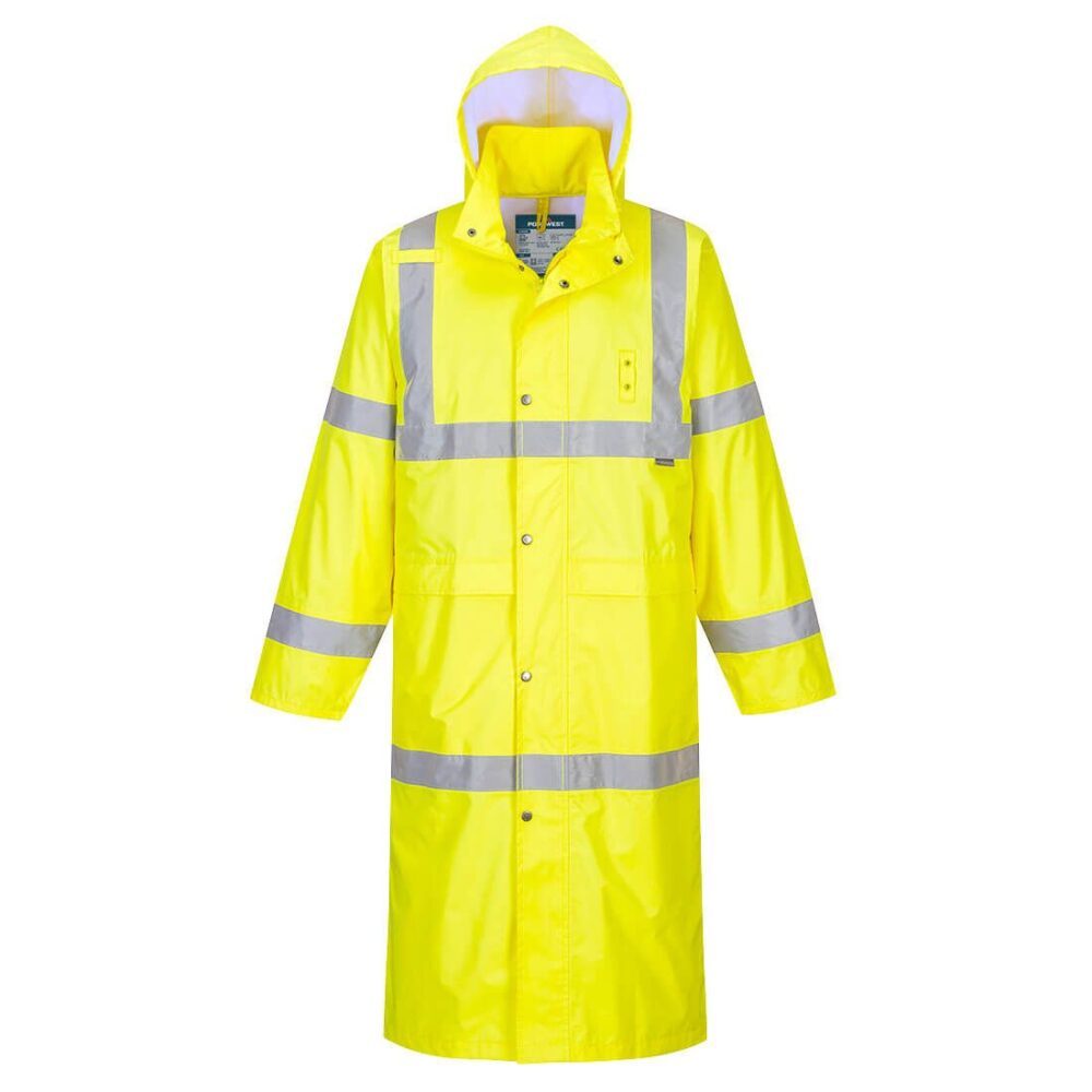 H445 - Manteau de pluie HiVis 122cm