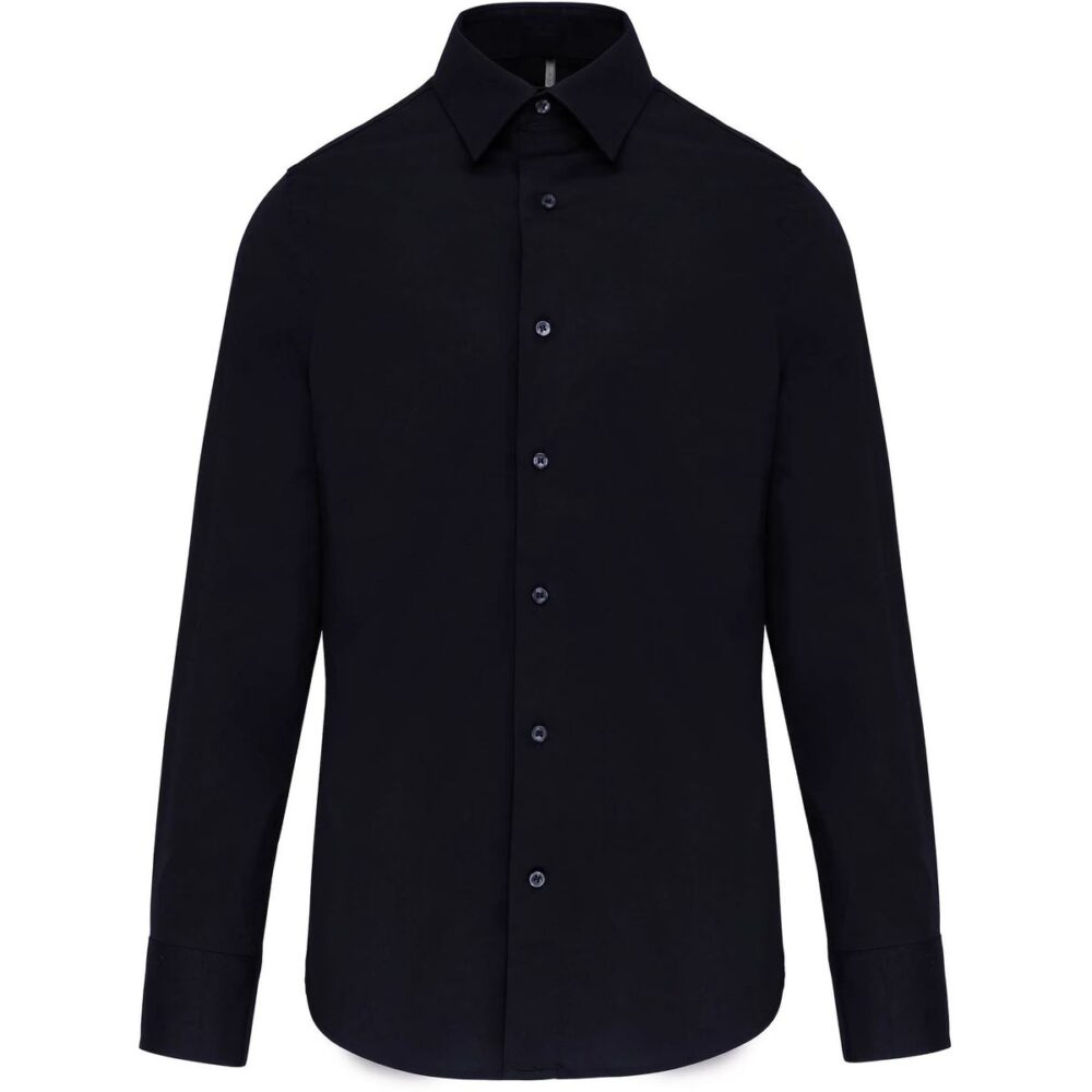 K529:Chemise Kariban  manche longue homme – Image 2