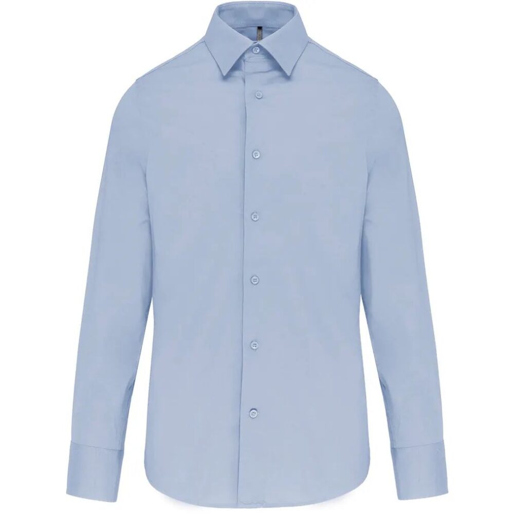 K529:Chemise Kariban  manche longue homme – Image 6