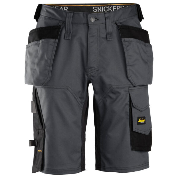 6151  AllroundWork, Short Snickers en stretch avec poches holster, coupe large