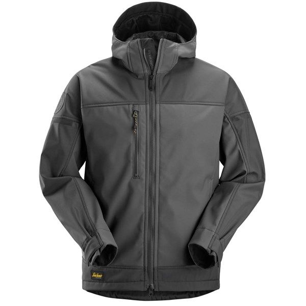 1226 SNICKERS:  AllroundWork, Veste Softshell Stretch à capuche