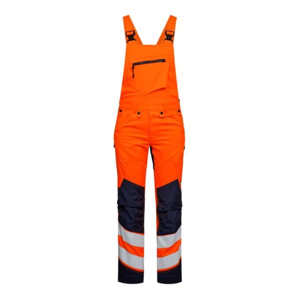 Cotte à bretelles Safety avec tissu extensible dans 2 sens - 3544-314