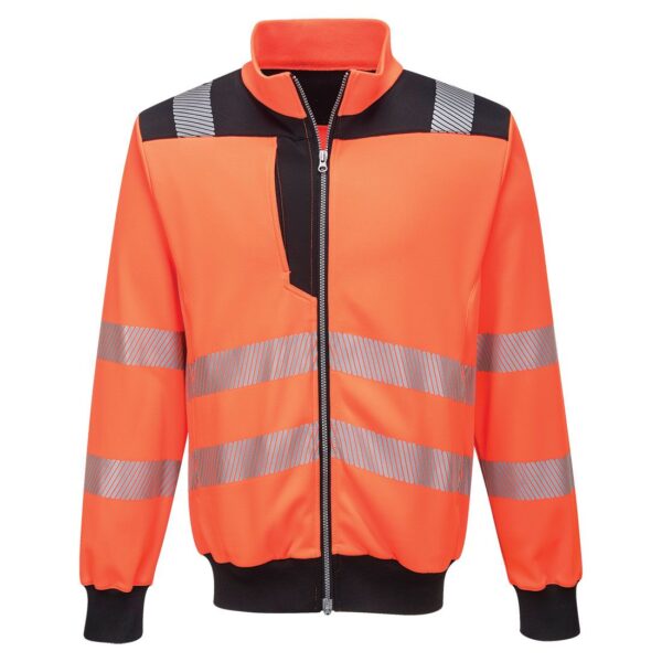 PW370 - PW3 Hi-Vis Sweatshirt Zippé