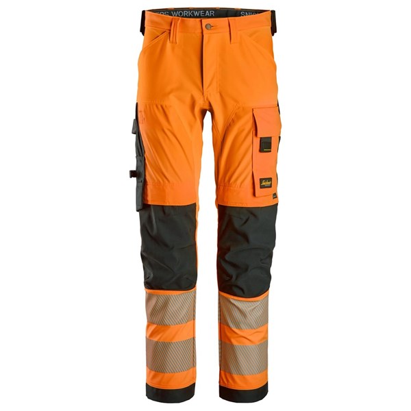 6336: SNICKERS, Pantalon haute visibilité extensible 4 directions, Classe 2
