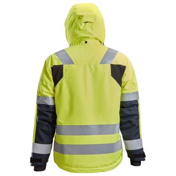 1132 SNICKERS: Veste isolante et imperméable 37.5®, haute visibilité, Classe 3 – Image 3