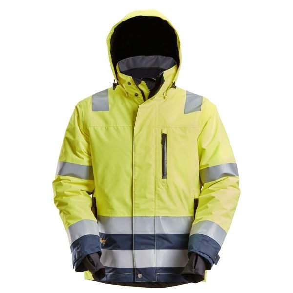 1132 SNICKERS: Veste isolante et imperméable 37.5®, haute visibilité, Classe 3 – Image 2