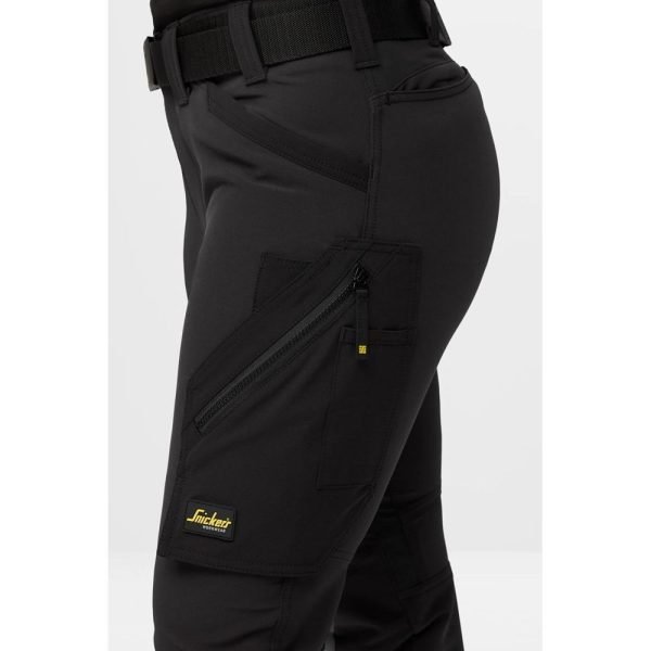 6877: SNICKERS,Pantalon extensible pour femme sans poches pour genouillères – Image 9